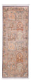 Tappeto corsia Tappeto di seta - Seta del Kashmir - 236 x 80 cm - beige scuro