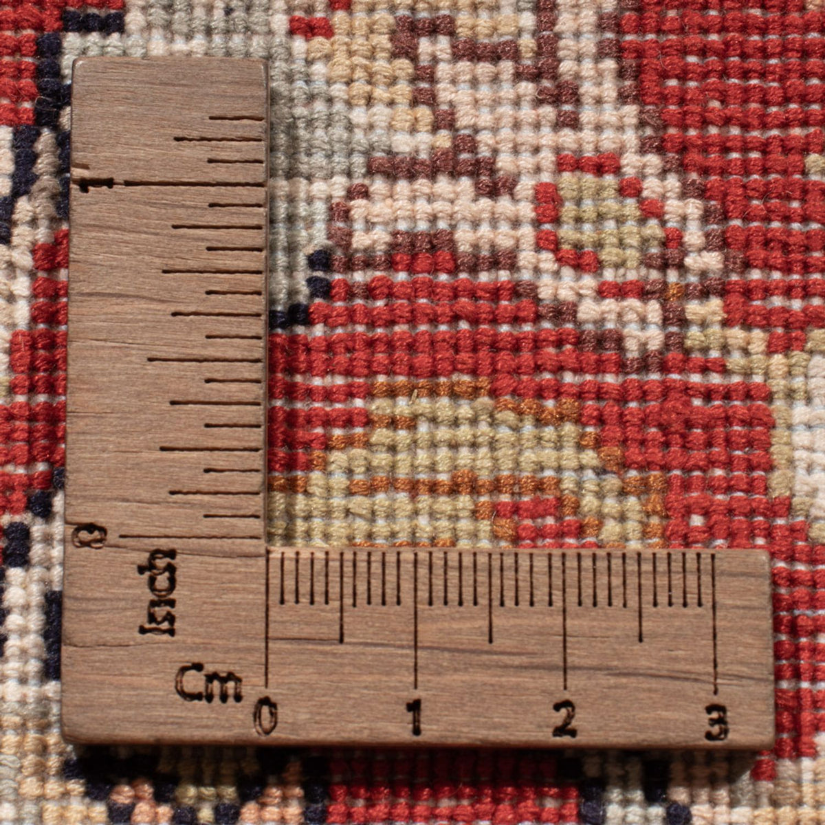 Tappeto corsia Tappeto di seta - Seta del Kashmir - 241 x 76 cm - rosso