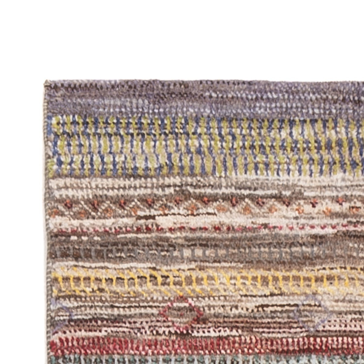 Tappeto corsia Tappeto Gabbeh - Persero - 340 x 78 cm - multicolore