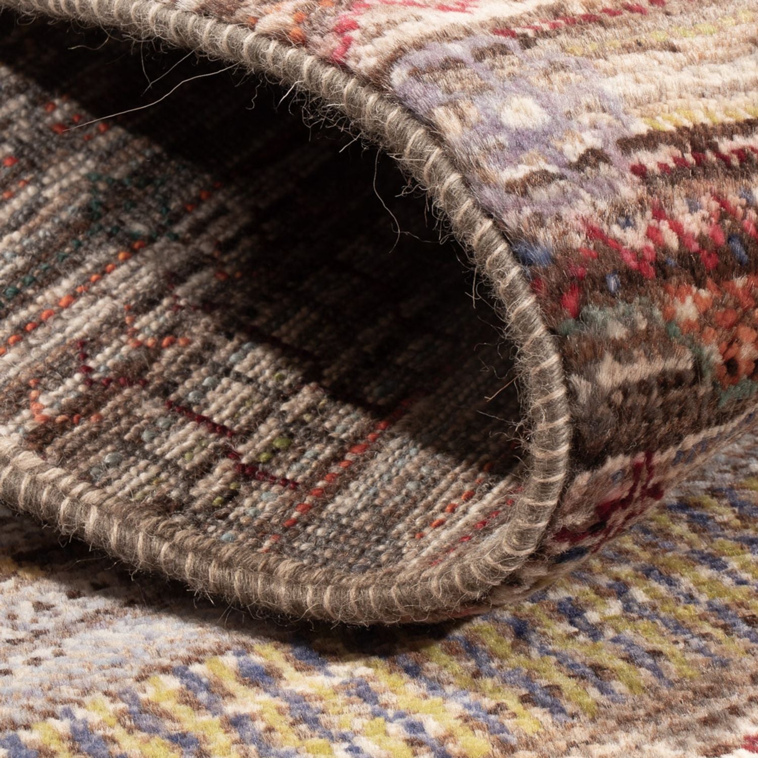 Tappeto corsia Tappeto Gabbeh - Persero - 340 x 78 cm - multicolore