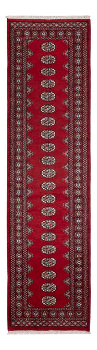 Tappeto corsia Tappeto Pakistani - 307 x 77 cm - rosso