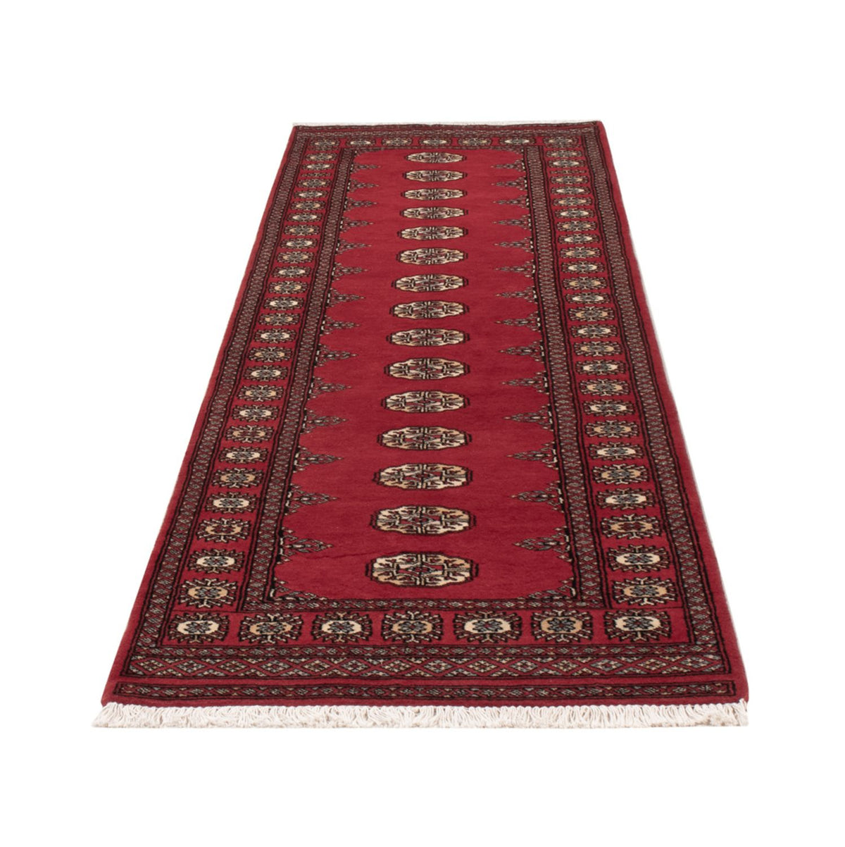 Tappeto corsia Tappeto Pakistani - 272 x 80 cm - rosso