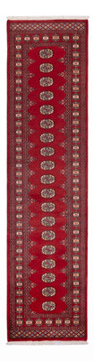 Tappeto corsia Tappeto Pakistani - 317 x 78 cm - rosso
