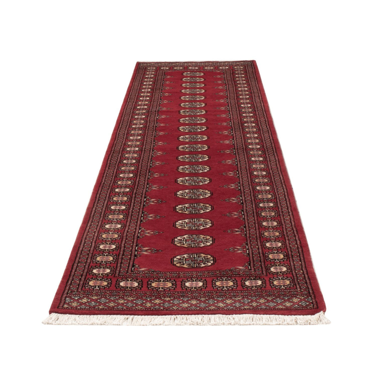 Tappeto corsia Tappeto Pakistani - 317 x 78 cm - rosso