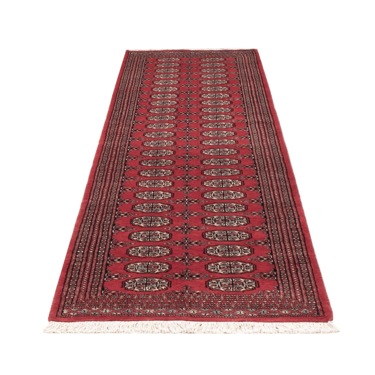 Tappeto corsia Tappeto Pakistani - 306 x 77 cm - rosso