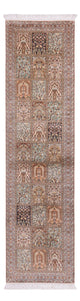 Seta del Kashmir Tappeto 304x79cm - Tappeto orientale