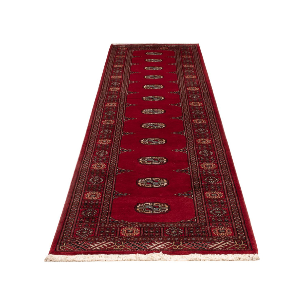 Tappeto corsia Tappeto Pakistani - 322 x 82 cm - rosso
