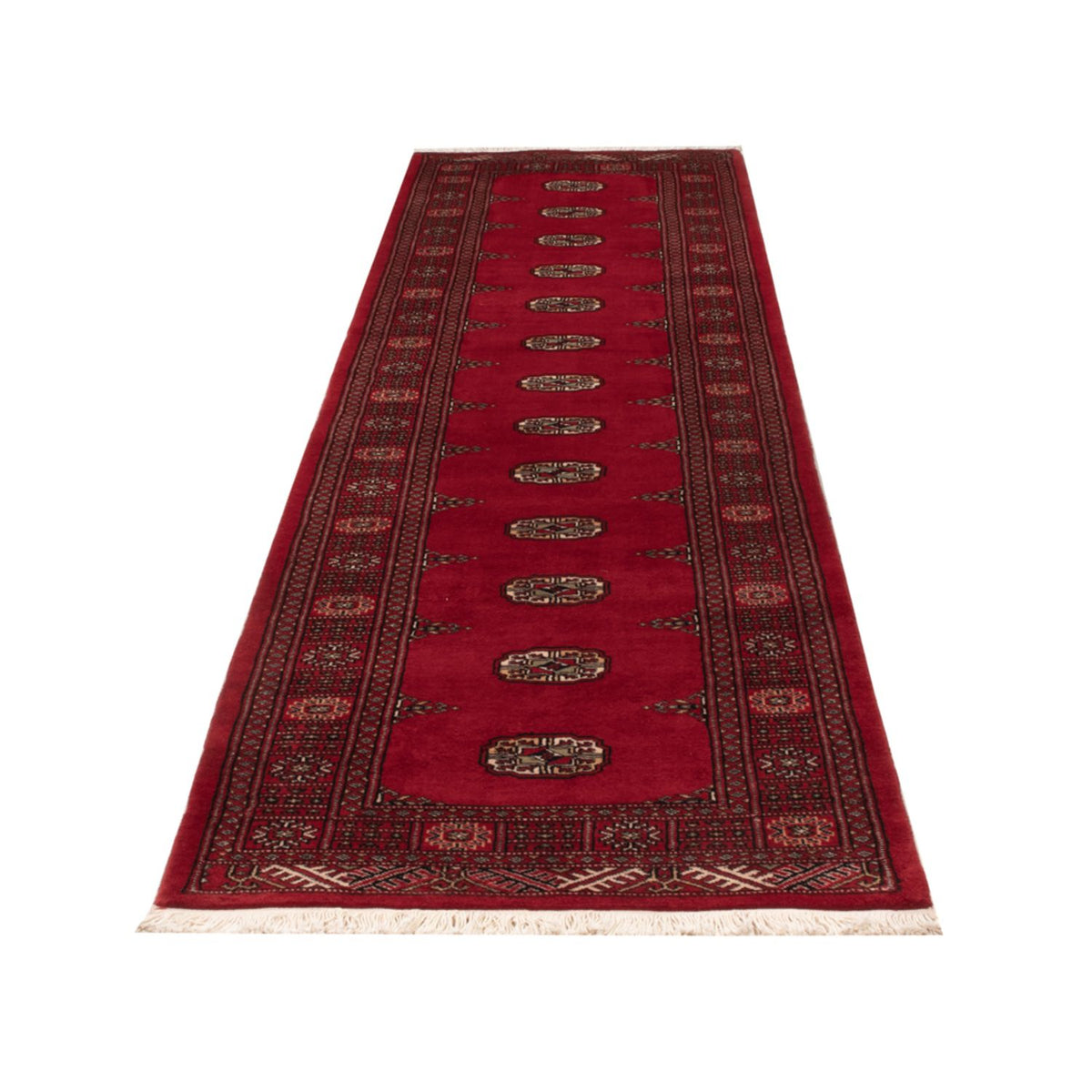 Tappeto corsia Tappeto Pakistani - 319 x 81 cm - rosso