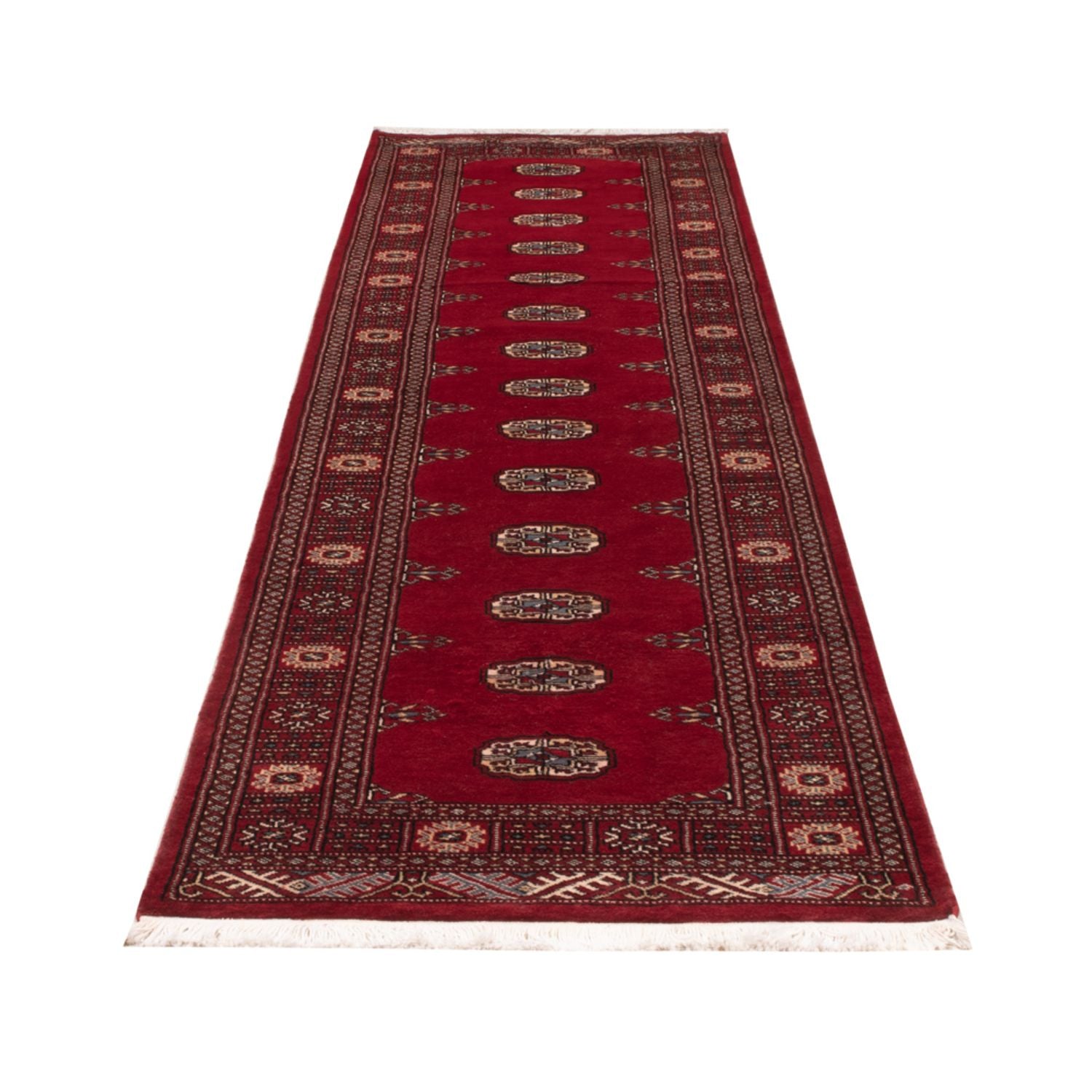 Tappeto corsia Tappeto Pakistani - 319 x 79 cm - rosso