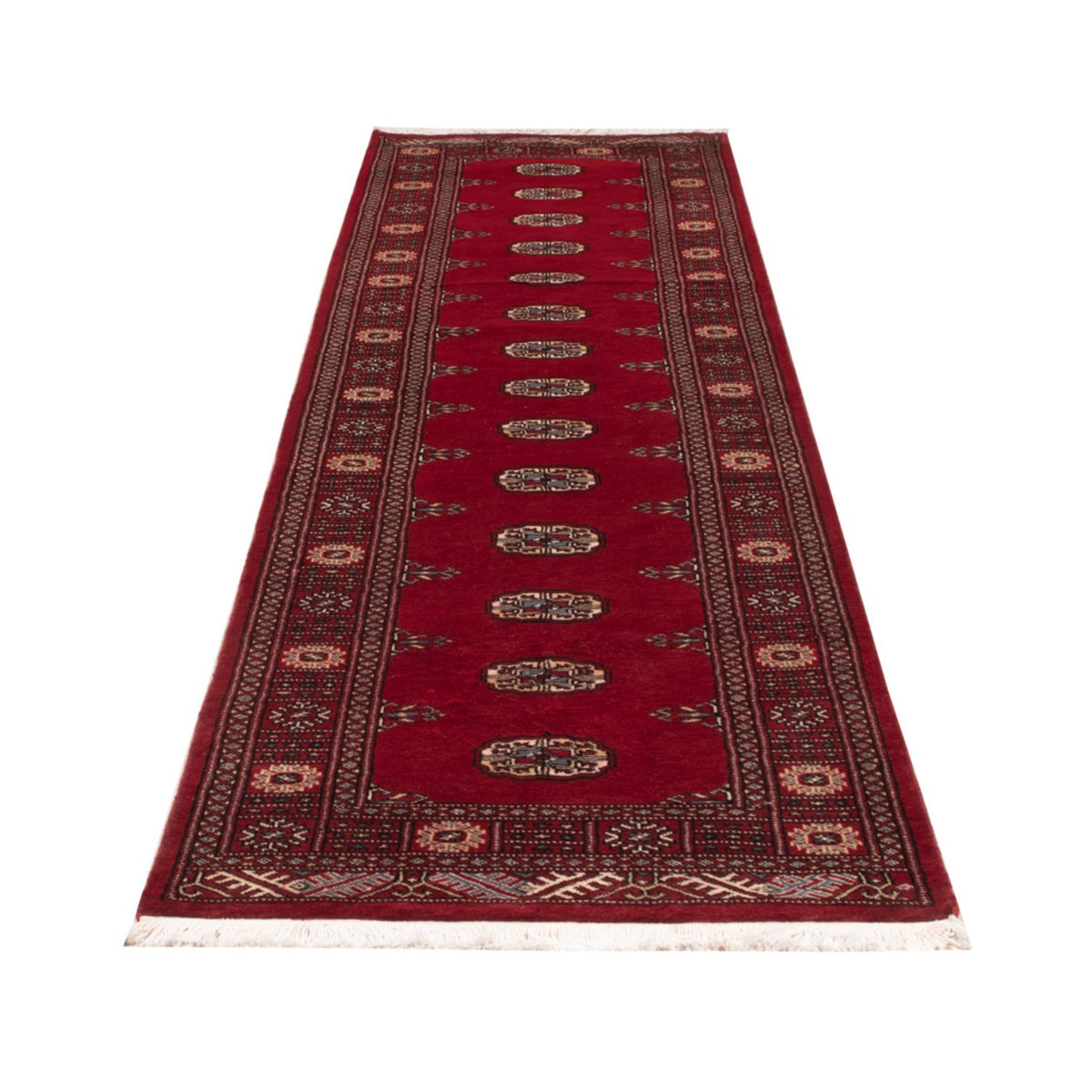 Tappeto corsia Tappeto Pakistani - 319 x 79 cm - rosso
