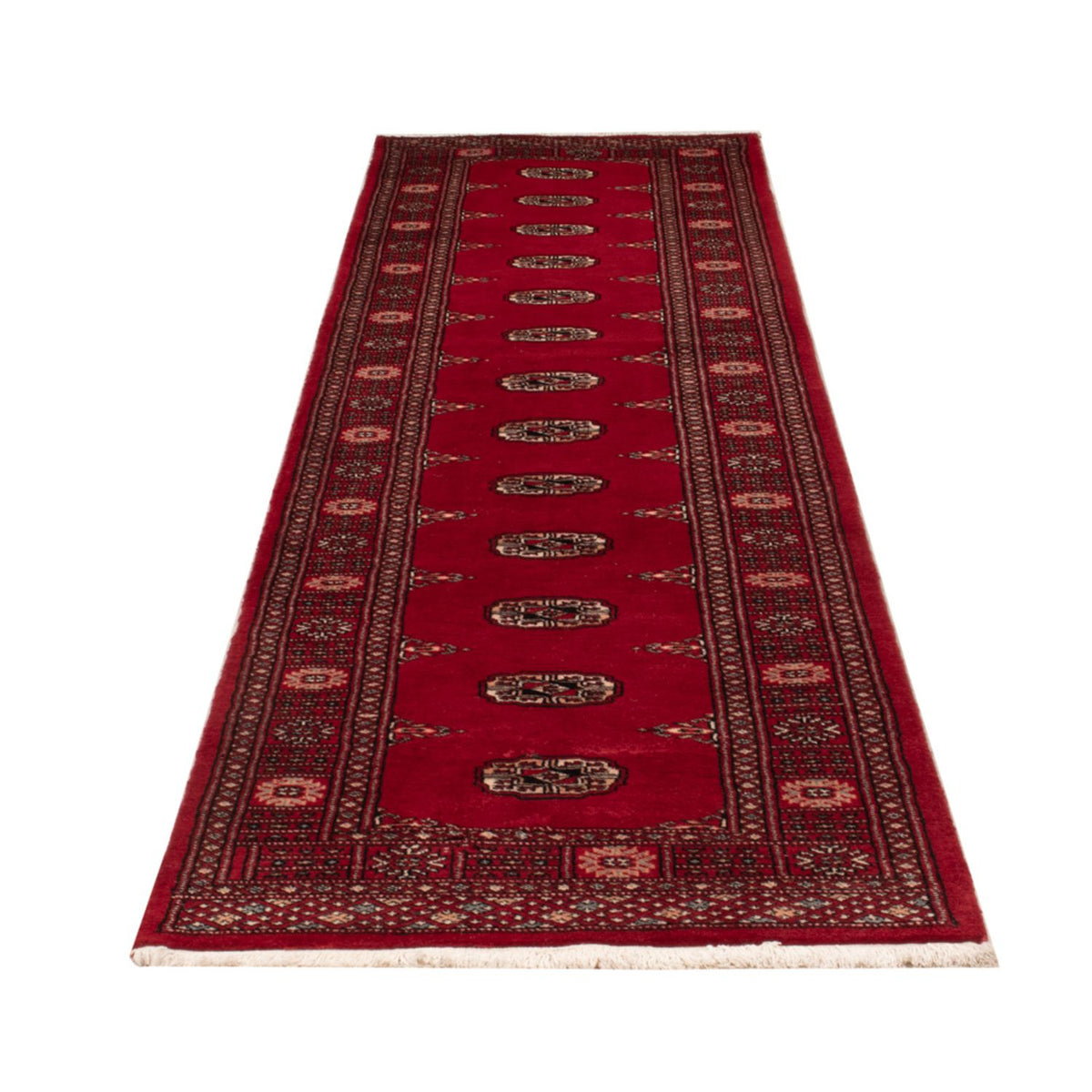 Tappeto corsia Tappeto Pakistani - 322 x 79 cm - rosso