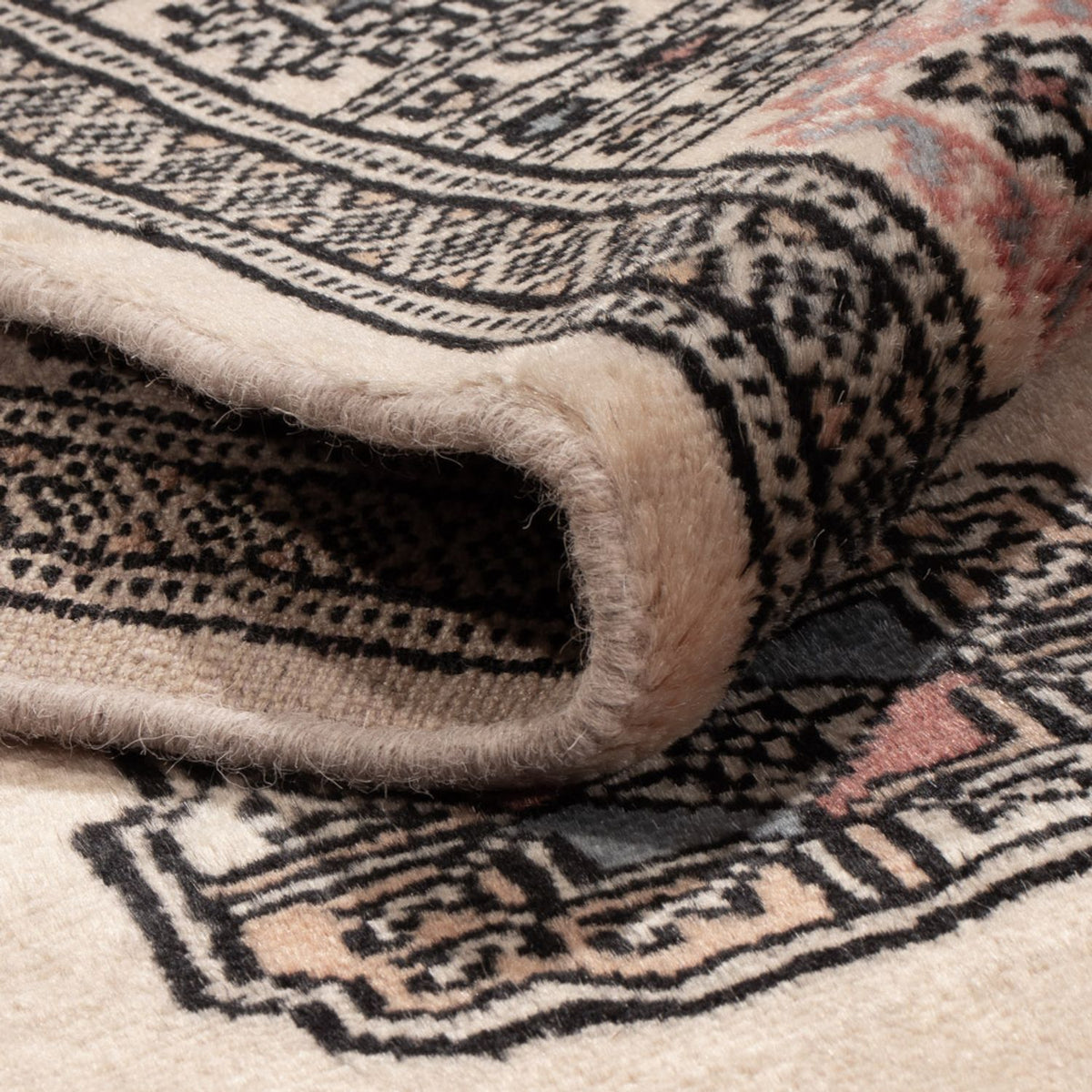 Tappeto corsia Tappeto Pakistani - 341 x 77 cm - beige