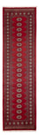 Tappeto corsia Tappeto Pakistani - 286 x 79 cm - rosso