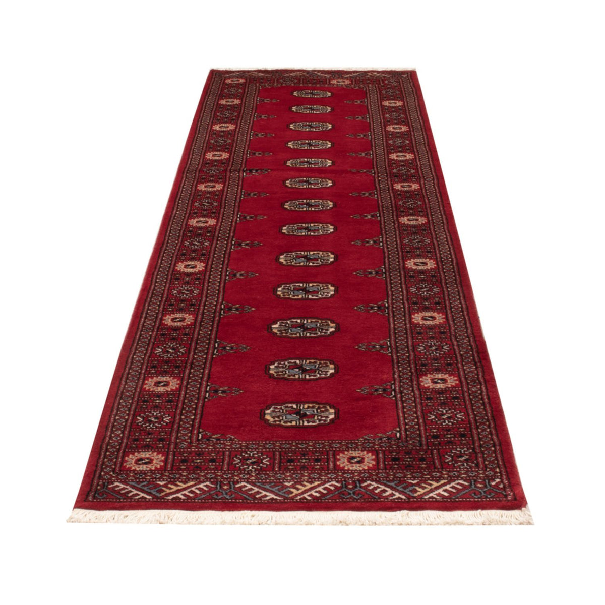 Tappeto corsia Tappeto Pakistani - 301 x 79 cm - rosso