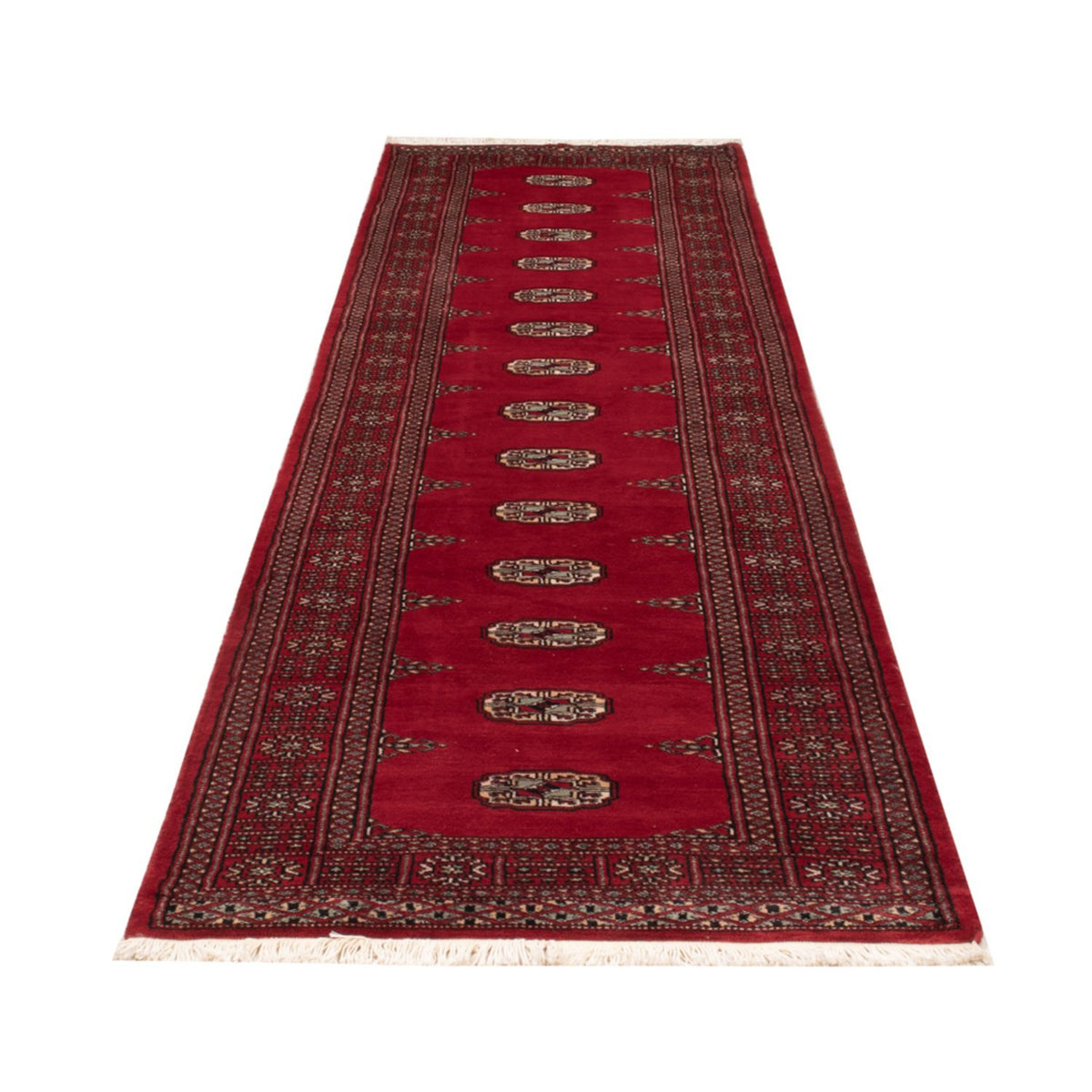 Tappeto corsia Tappeto Pakistani - 311 x 78 cm - rosso