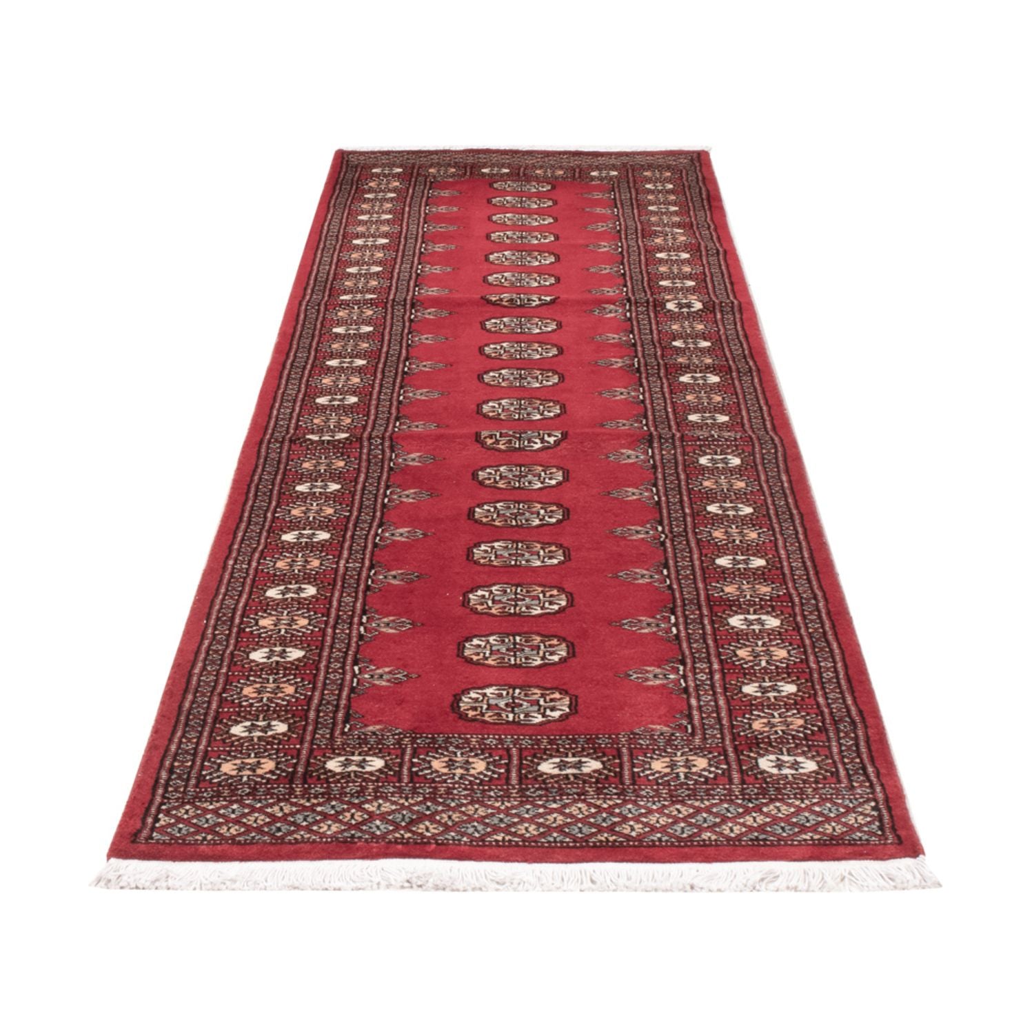 Tappeto corsia Tappeto Pakistani - 289 x 78 cm - rosso
