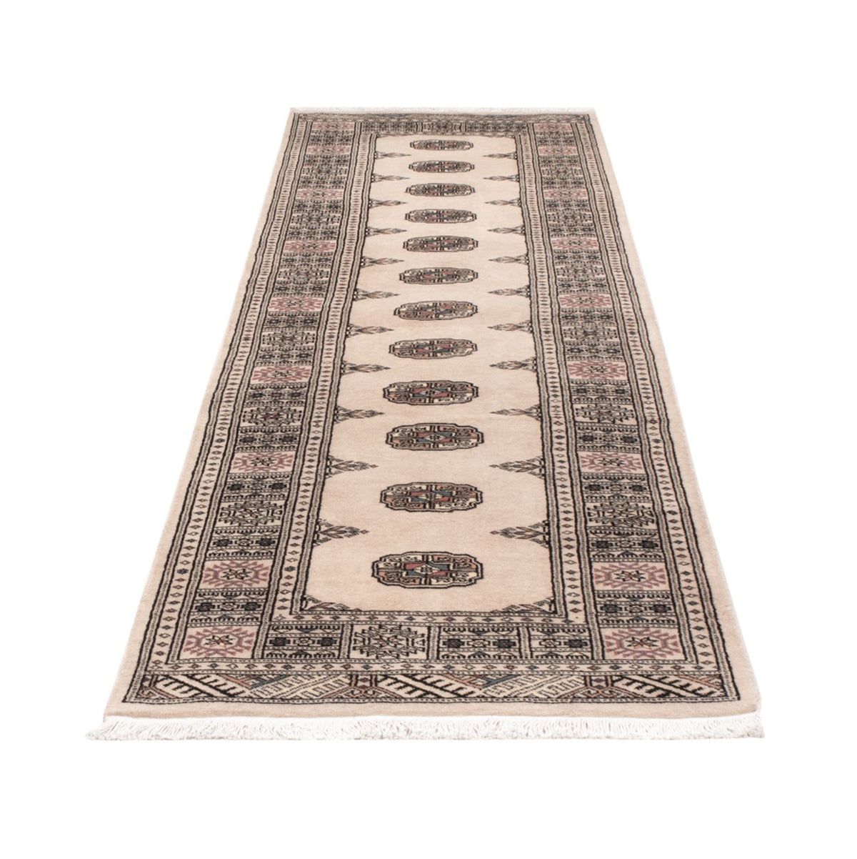 Tappeto corsia Tappeto Pakistani - 288 x 79 cm - beige