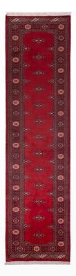 Tappeto corsia Tappeto Pakistani - 303 x 79 cm - rosso