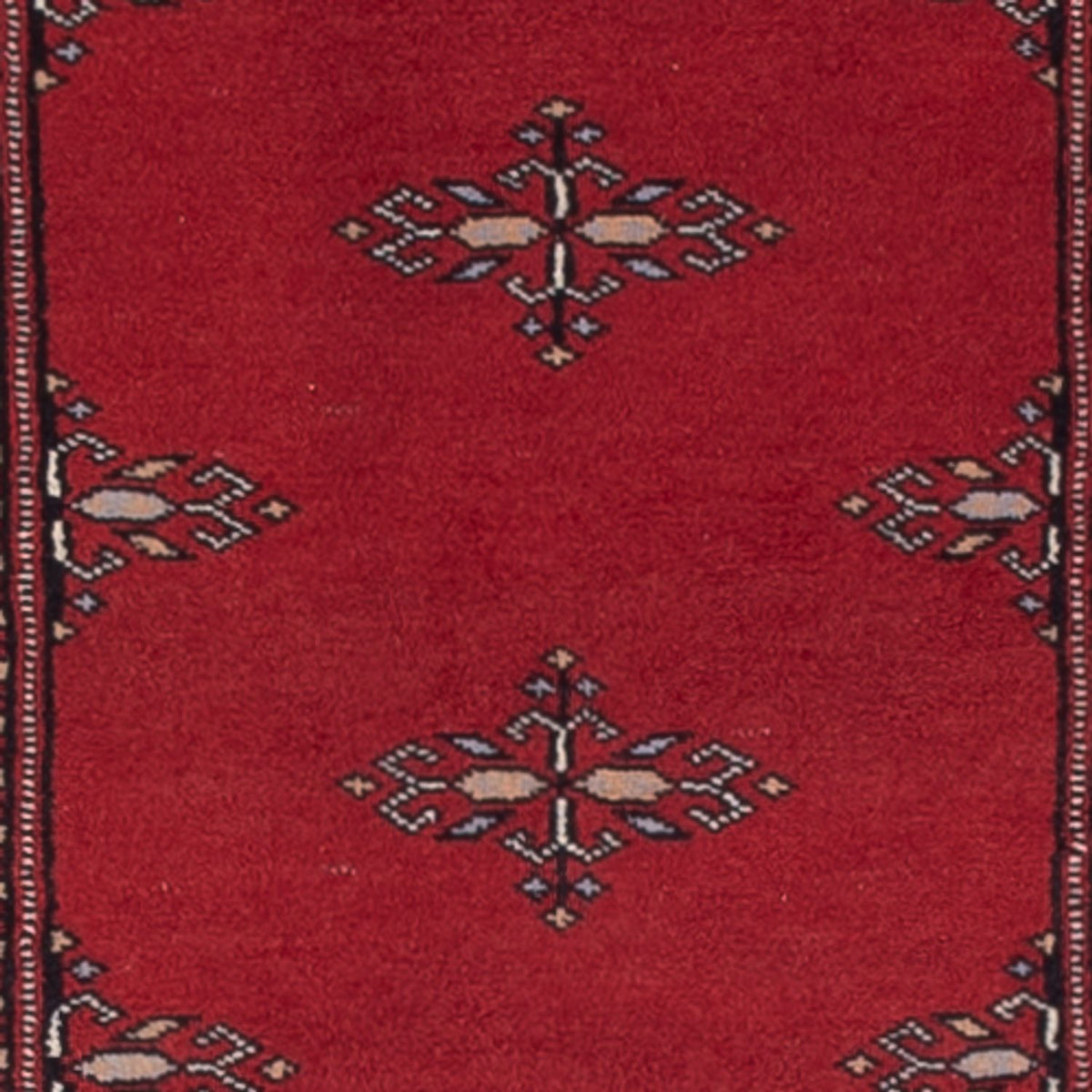 Tappeto corsia Tappeto Pakistani - 303 x 79 cm - rosso