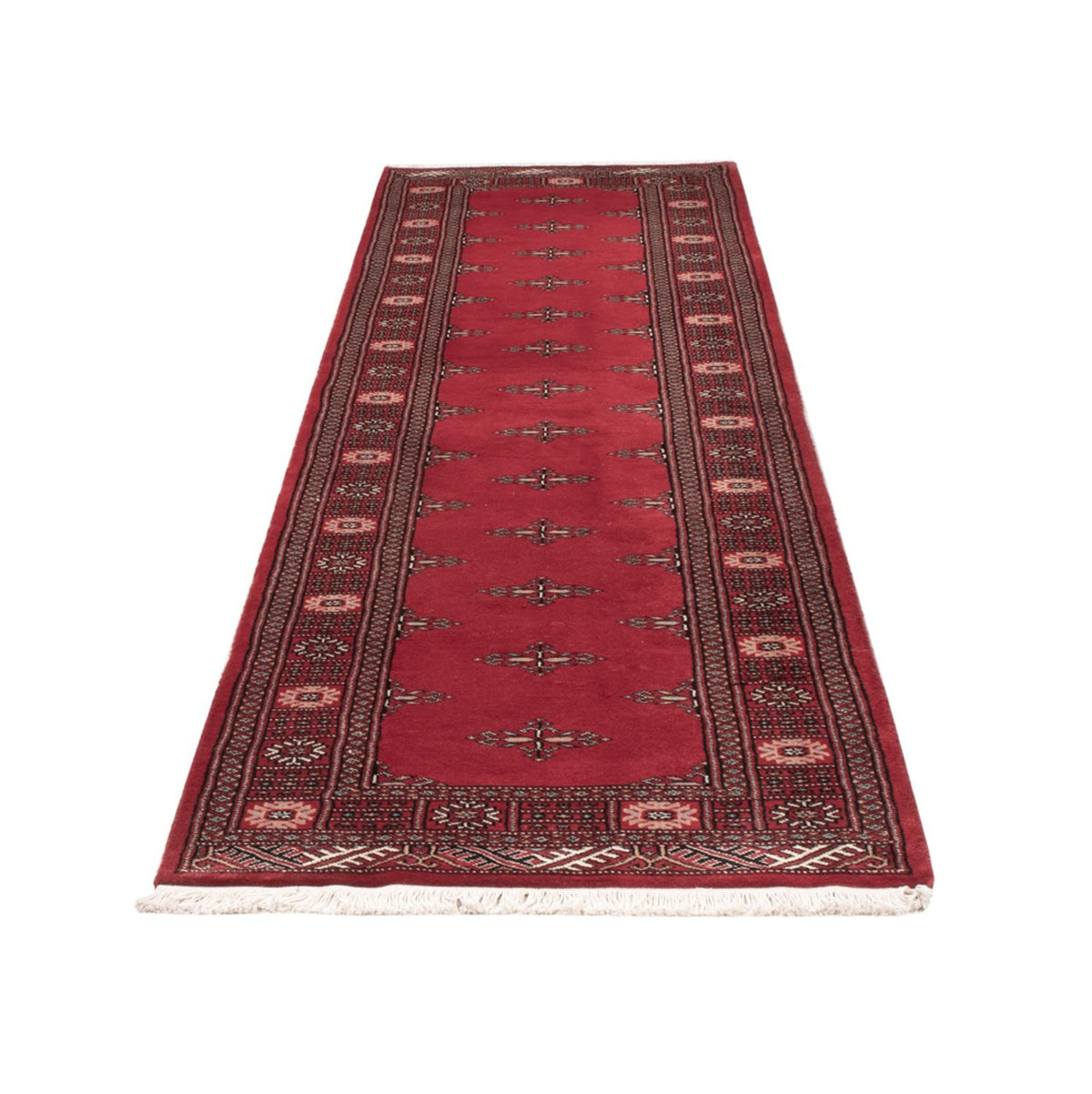 Tappeto corsia Tappeto Pakistani - 303 x 79 cm - rosso