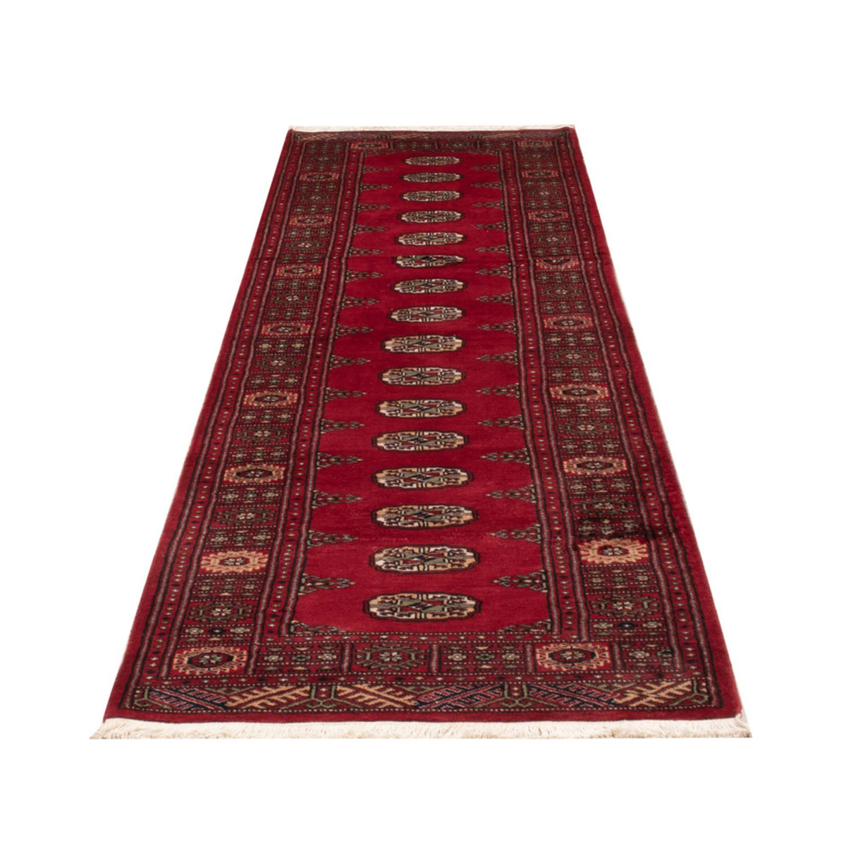 Tappeto corsia Tappeto Pakistani - 297 x 79 cm - rosso