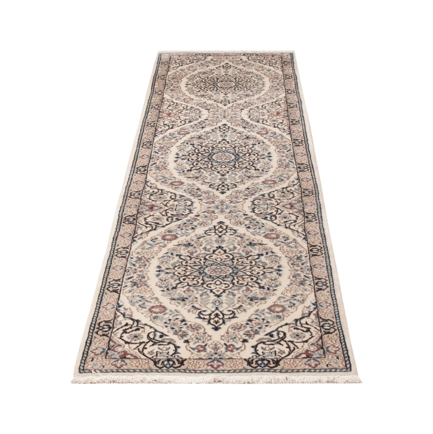 Tappeto corsia Tappeto Persero - Nain - 293 x 60 cm - beige scuro