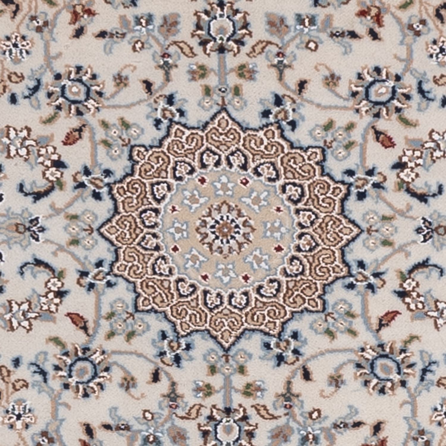 Tappeto corsia Tappeto orientale - Nain - Indus - 307 x 80 cm - beige