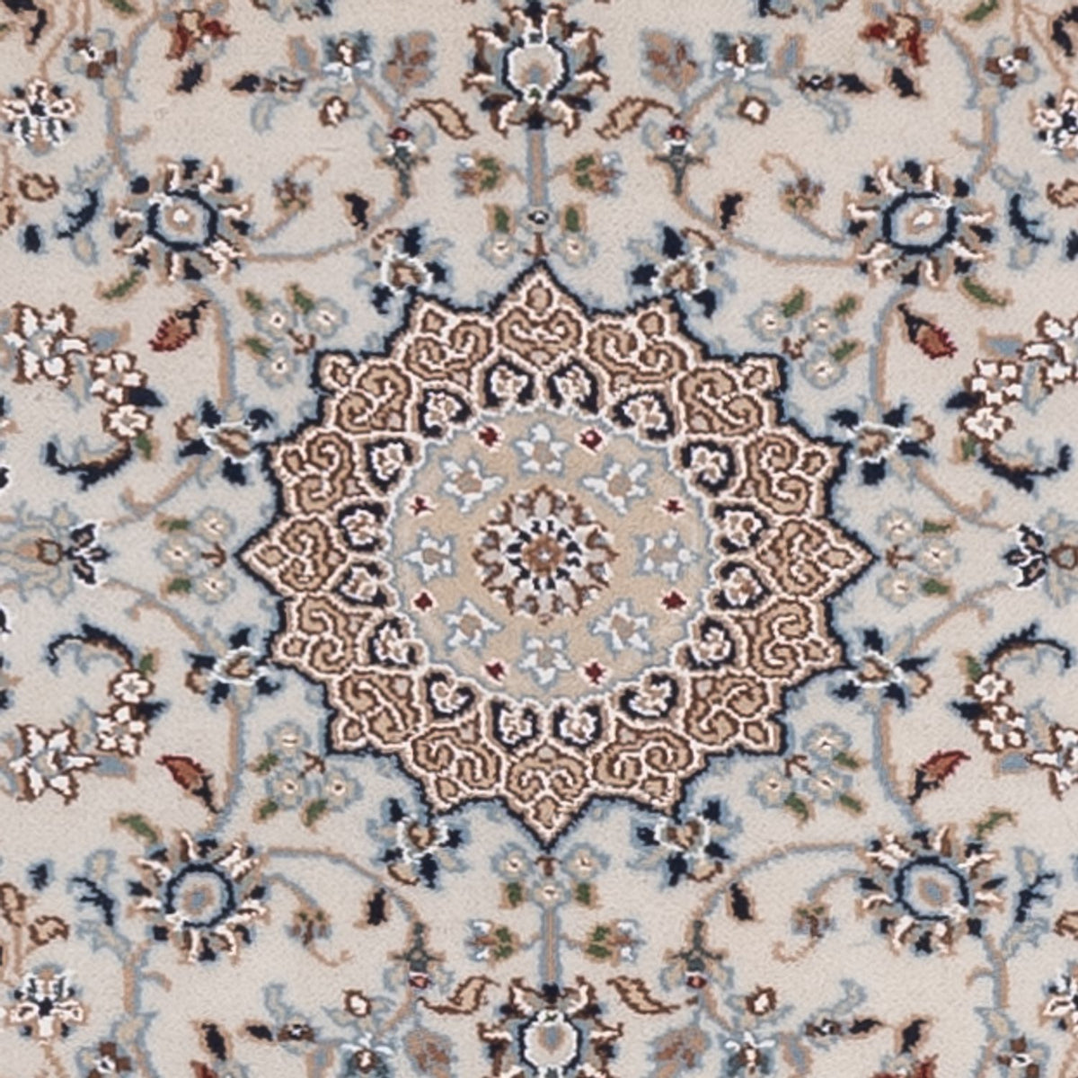 Tappeto corsia Tappeto orientale - Nain - Indus - 307 x 80 cm - beige