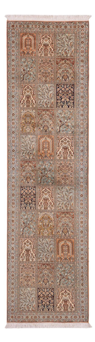 Seta del Kashmir Tappeto 77x301cm - Tappeto orientale