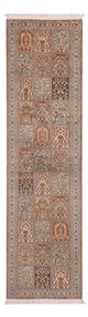 Seta del Kashmir Tappeto 301x77cm - Tappeto orientale