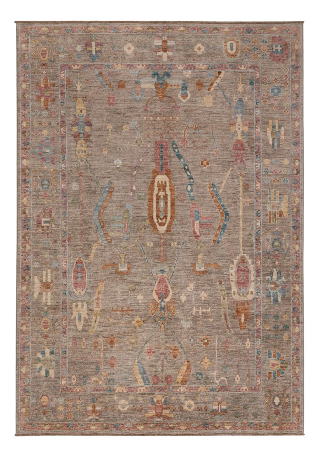 Tappeto Ziegler - Usak - 301 x 204 cm - beige scuro