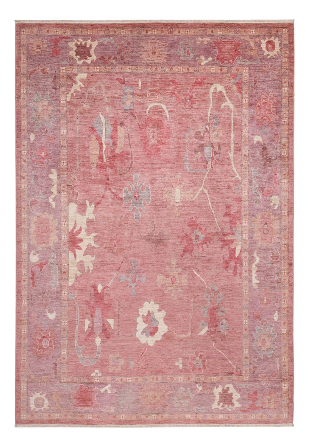 Tappeto Ziegler - Usak - 297 x 204 cm - rosso chiaro