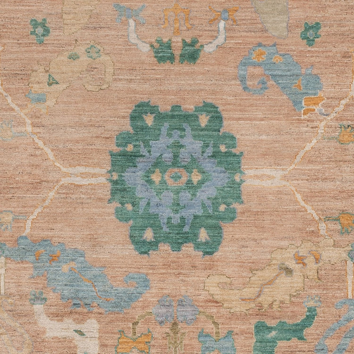 Tappeto Ziegler - Usak - 302 x 208 cm - rosso chiaro