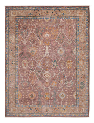 Tappeto Ziegler - Usak - 232 x 174 cm - rosso scuro