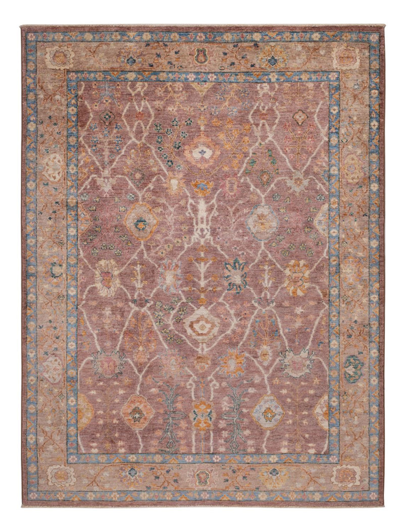Tappeto Ziegler - Usak - 232 x 174 cm - rosso scuro