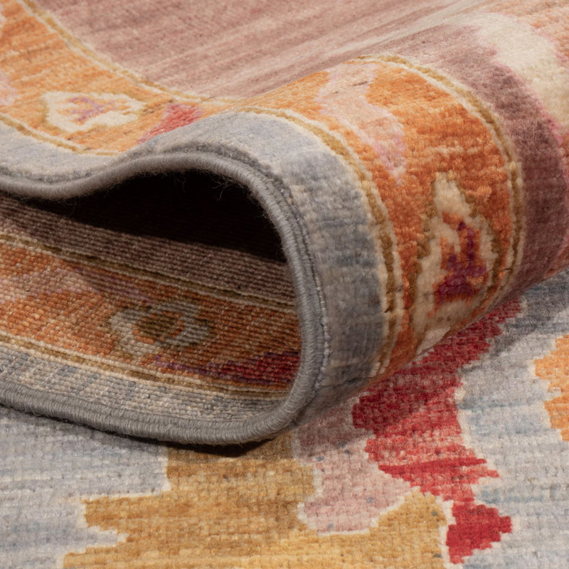 Tappeto Ziegler - Usak - 289 x 202 cm - blu chiaro