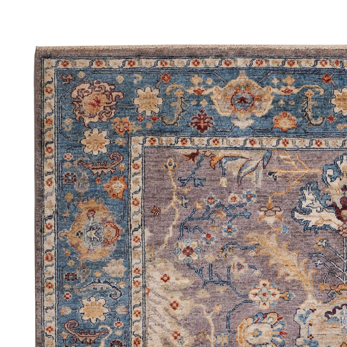 Tappeto Ziegler - Usak - 232 x 175 cm - rosso scuro