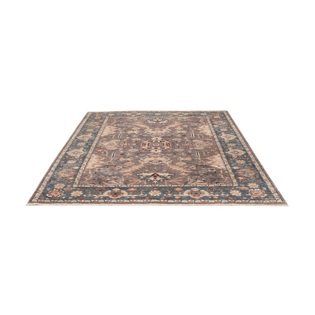 Tappeto Ziegler - Usak - 232 x 175 cm - rosso scuro