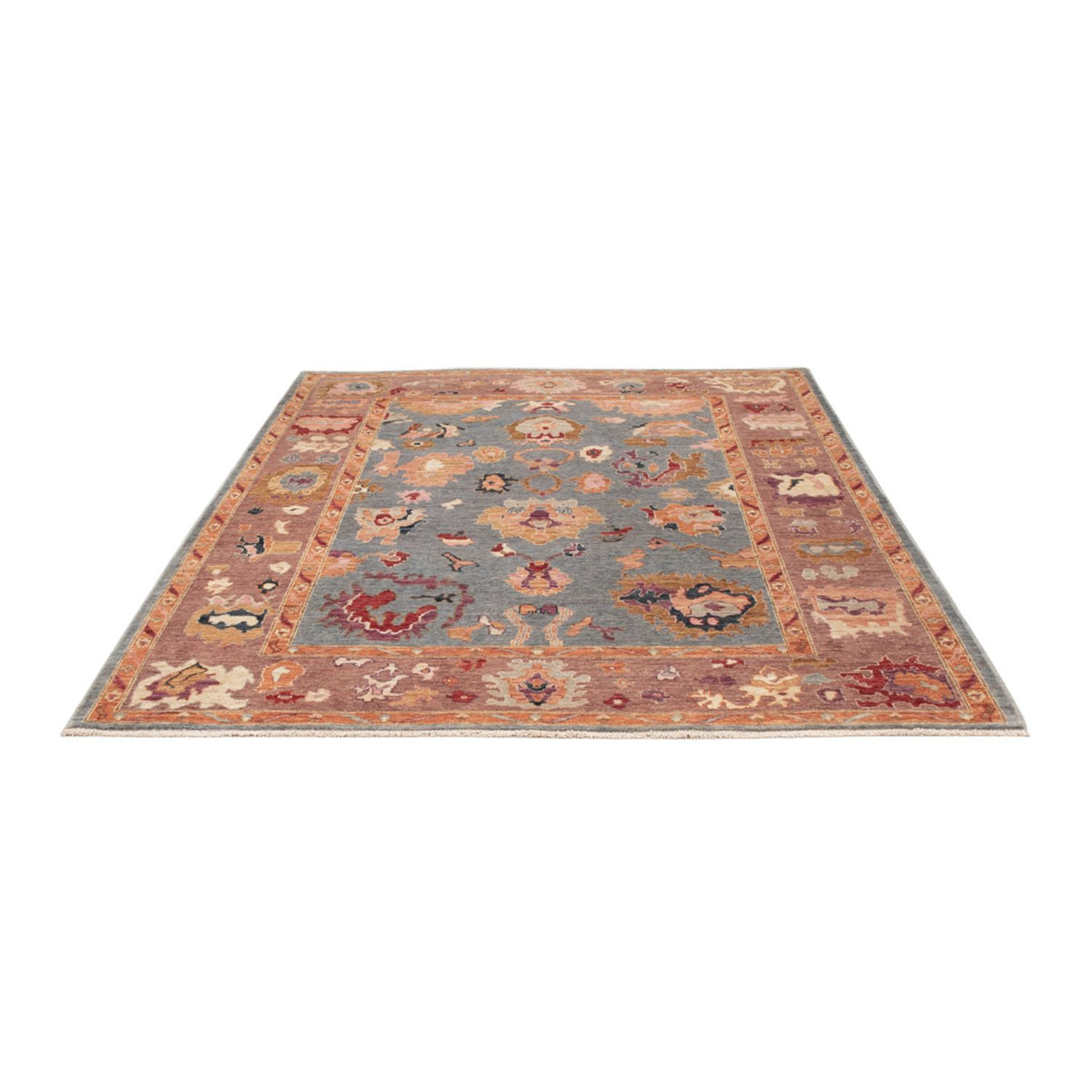Tappeto Ziegler - Usak - 235 x 173 cm - blu chiaro