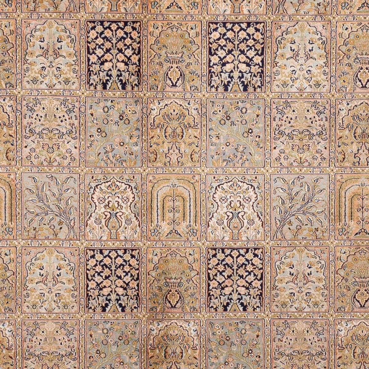 Tappeto di seta - Seta del Kashmir - 378 x 273 cm - beige scuro