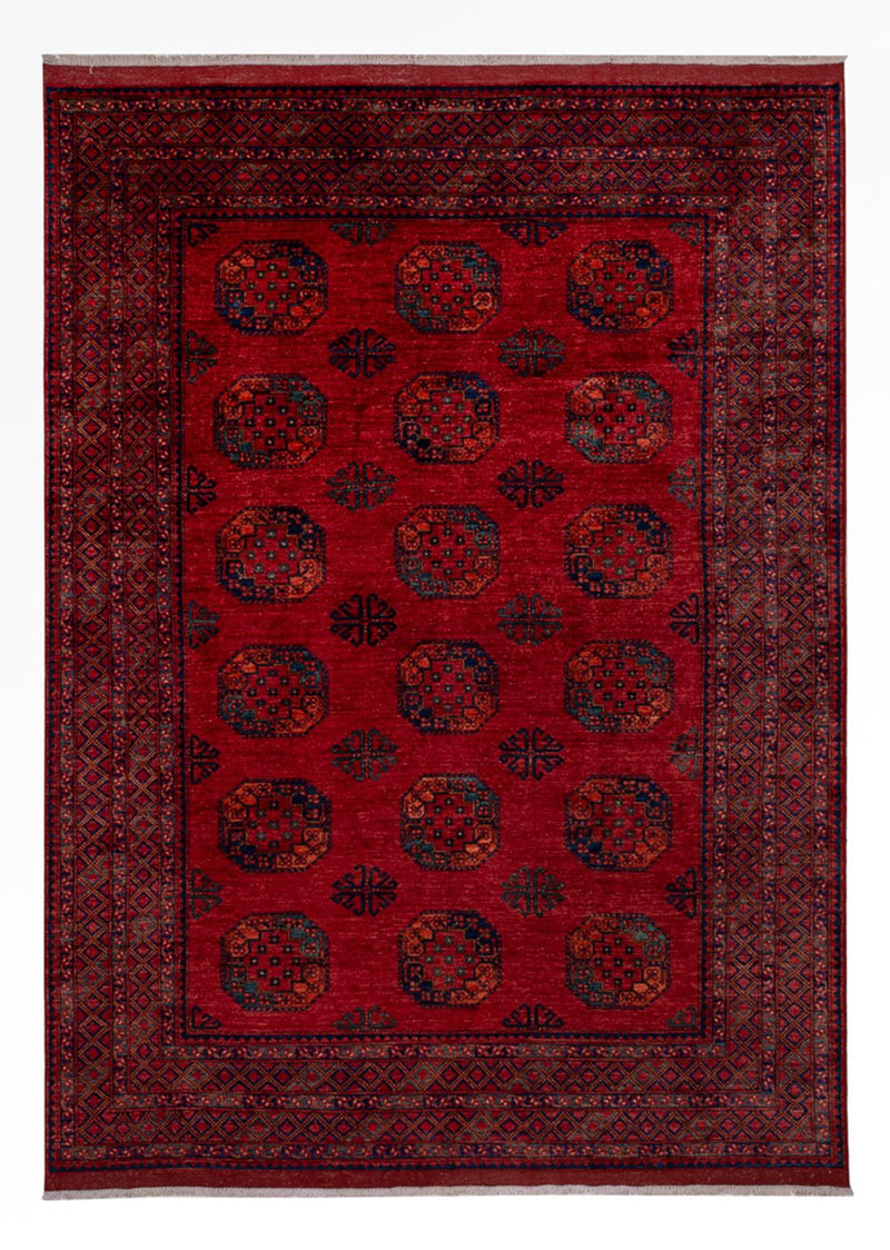 Tappeto afgano - 346 x 256 cm - rosso