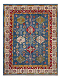 Tappeto Ziegler - Kazak - 359 x 278 cm - blu