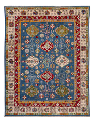 Tappeto Ziegler - Kazak - 359 x 278 cm - blu