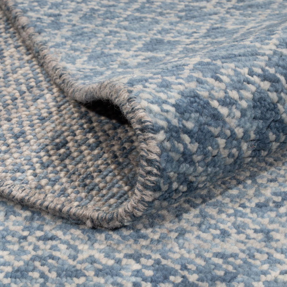 Tappeto di design - 365 x 277 cm - blu chiaro