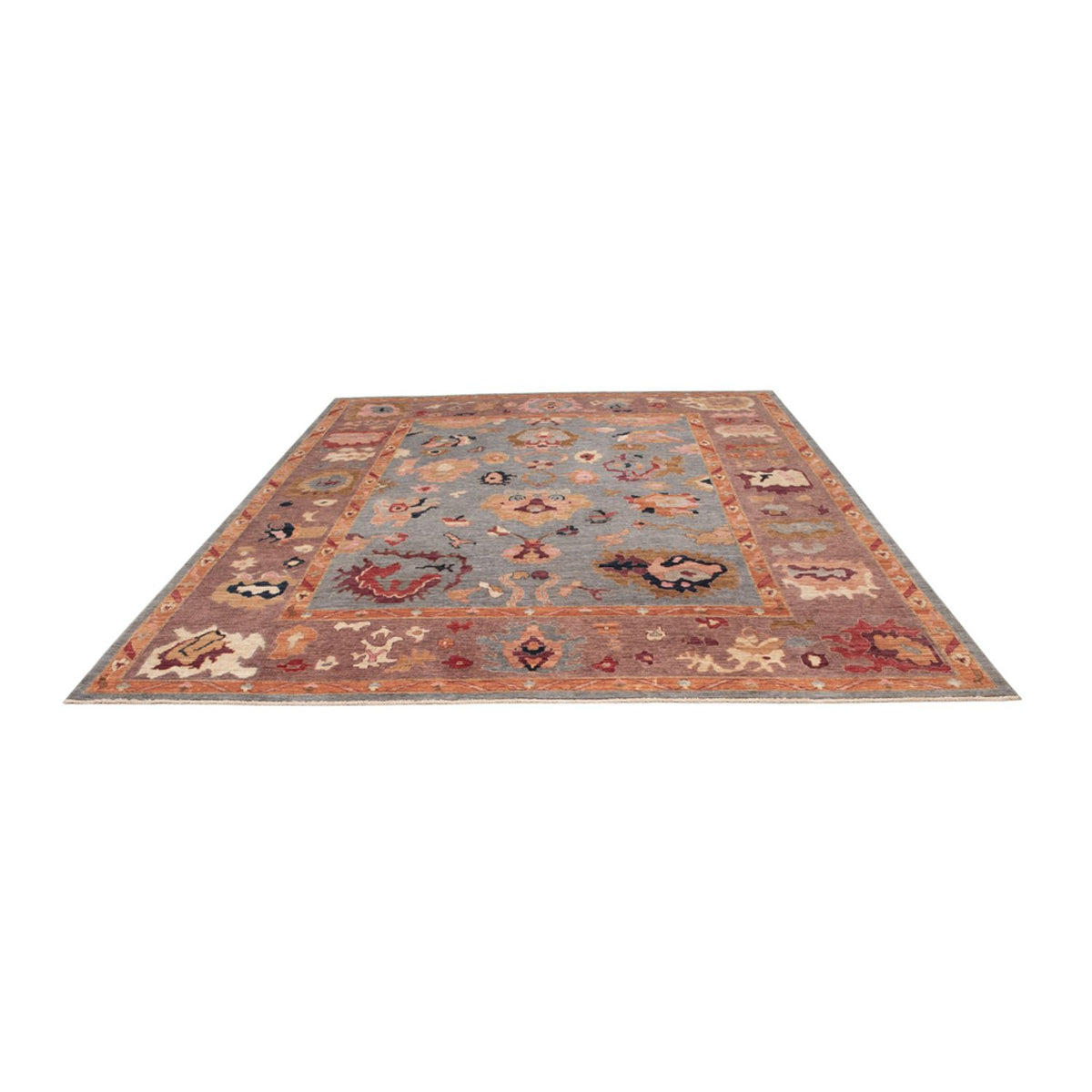 Tappeto Ziegler - Usak - 357 x 290 cm - blu chiaro