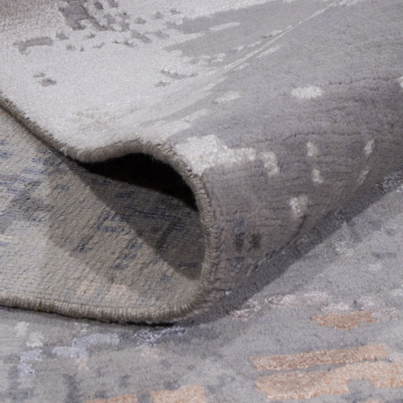 Tappeto di design - 359 x 255 cm - grigio chiaro