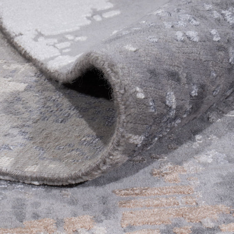 Tappeto di design - 353 x 250 cm - grigio chiaro