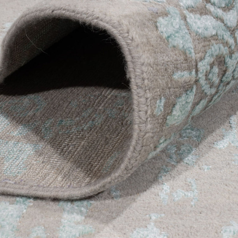 Tappeto di design - 358 x 270 cm - blu chiaro