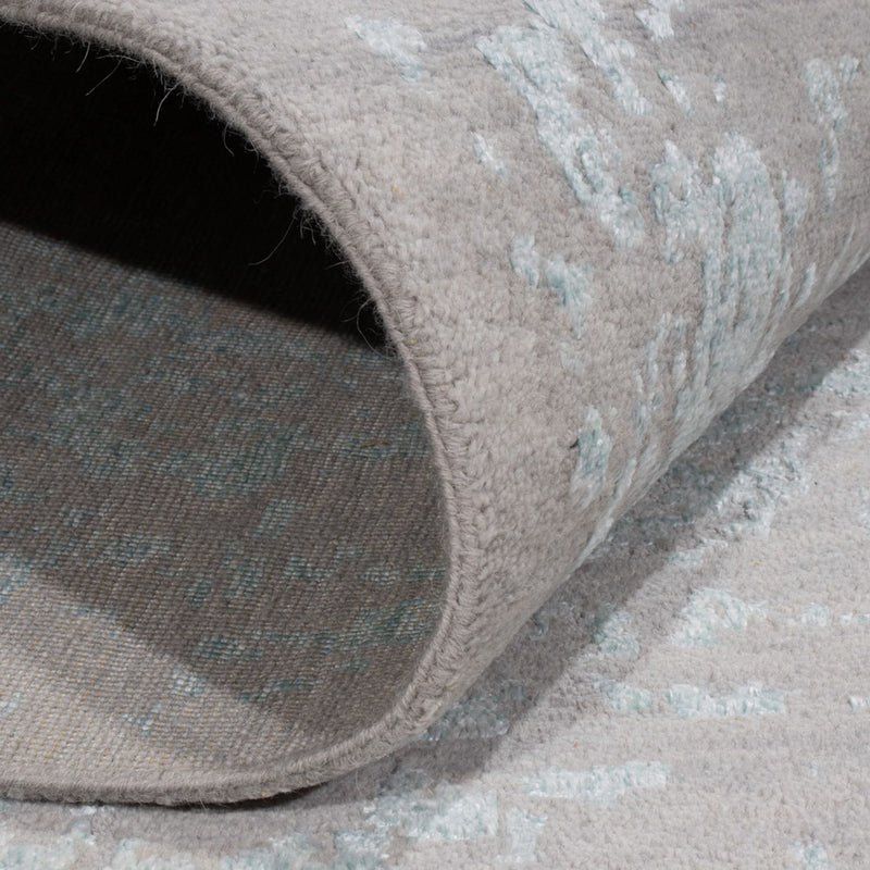 Tappeto di design - 367 x 275 cm - blu chiaro