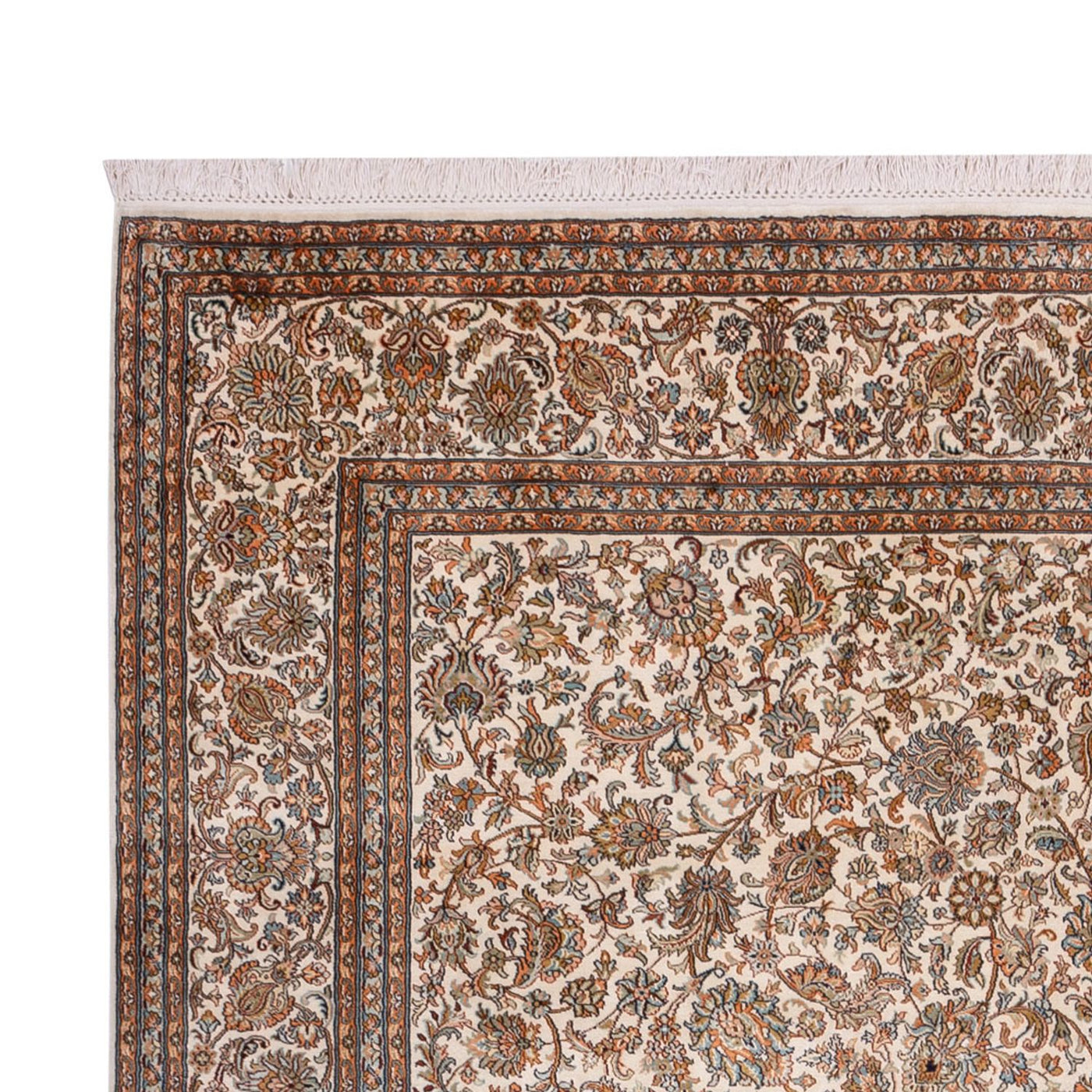 Seta del Kashmir Tappeto 349x247cm - Tappeto orientale